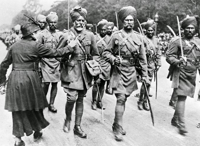 Indijski vojaki, prva svetovna vojna | Foto: Reddit/HistoryPorn
