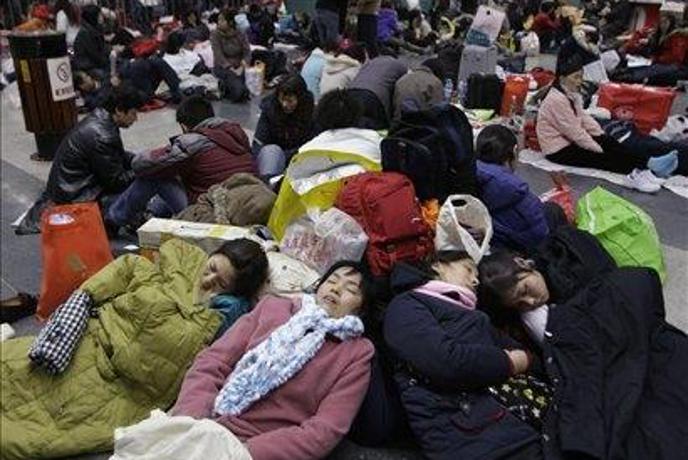 Snežne nevihte na Kitajskem in v Ameriki