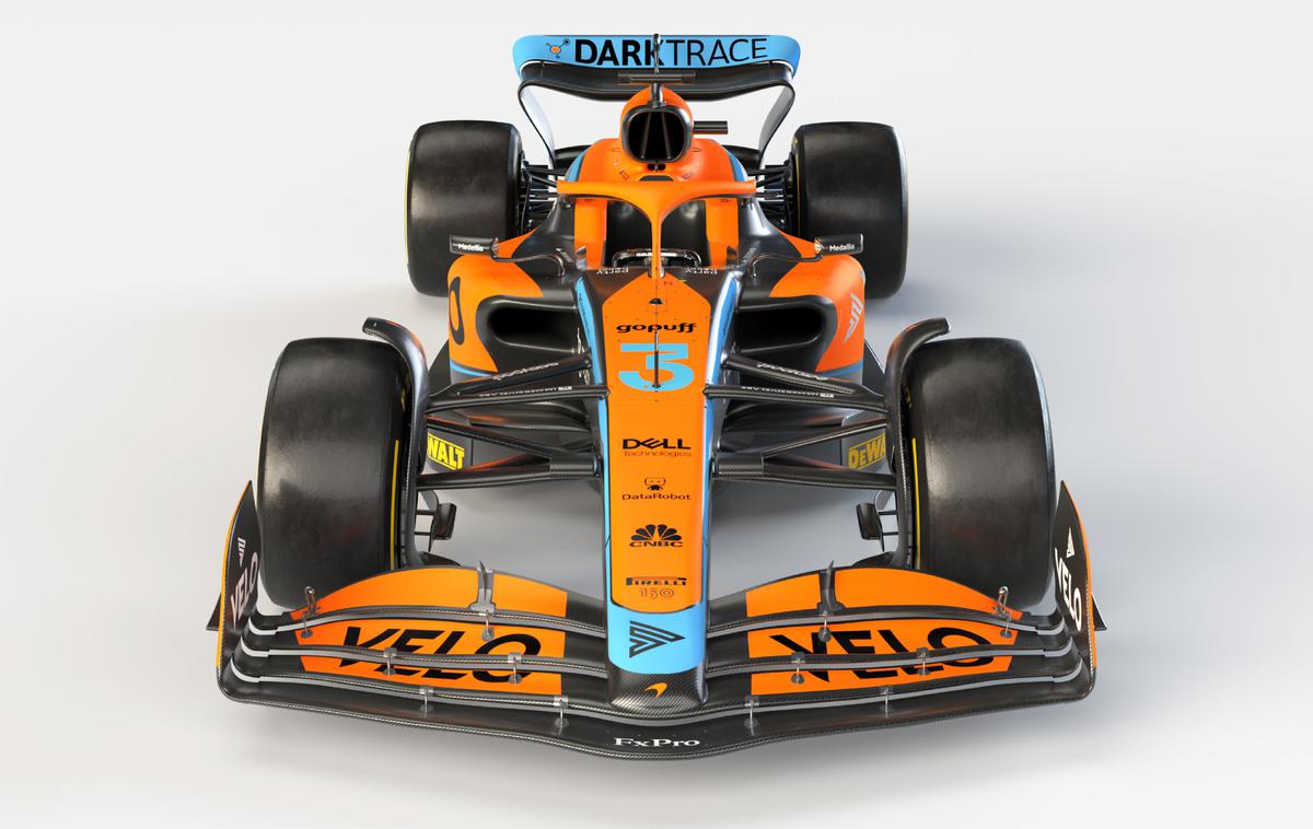McLaren 2022 | To je MCL36, novi dirkalnik ekipe McLaren za Ricciarda in Norrisa. | Foto McLaren Racing