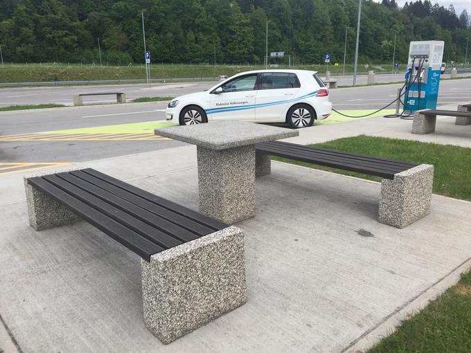 Poudariti velja, da posamezni postanek na hitri polnilnici ob avtocesti le zanemarljivo podaljša celotno potovanje in da električni avtomobil samodejno pozitivno vpliva na voznika. Vožnja postane mirnejša, bolj sproščena in bistveno manj stresna. Vzamemo si minutko dodatne pozornosti za sopotnike, vožnja je zaradi spočitosti tudi bolj varna.   | Foto: 