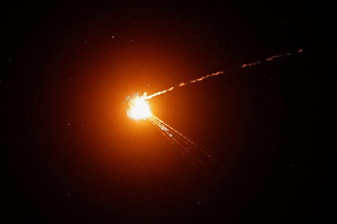 Ukrajina, Kijev | O napadih z droni so poročali tudi iz regije Harkov. | Foto Reuters