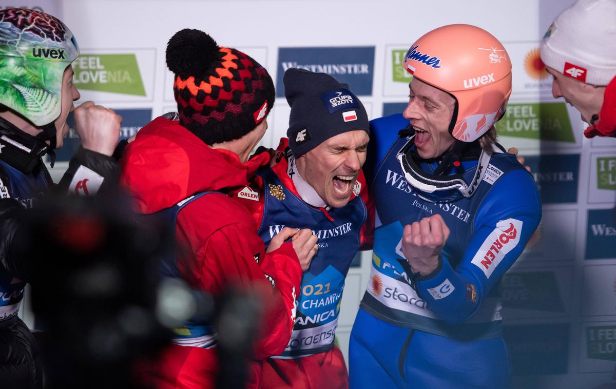 Piotr Zyla | Piotr Zyla se je veselil druge posamične zlate medalje na nordijskih svetovnih prvenstvih. | Foto Guliverimage