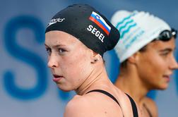 Plavalka Janja Šegel brez polfinala na 100 m prosto