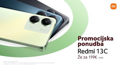 Začela se je promocijska ponudba za Redmi 13C