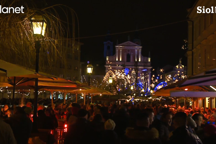 Novo leto v Ljubljani | Foto Planet TV