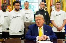Bizarno, predsednik Trump spravil v zadrego zvezdnike Juventusa