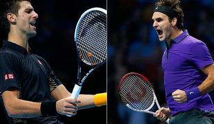 Đoković in Federer najboljše hranita za konec?