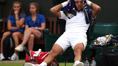 Juan Martin del Potro kot zadnji v četrtfinale