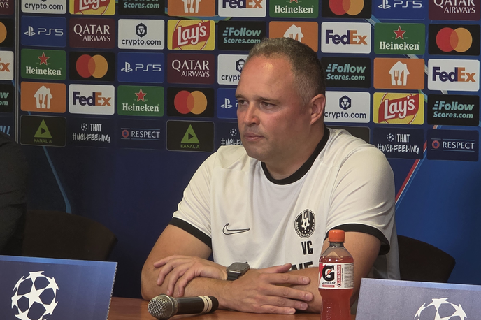 Vitor Campelos, NK Celje | Vitor Campelos pred povratno tekmo s Slovanom verjame v uspeh. | Foto Ž. L.
