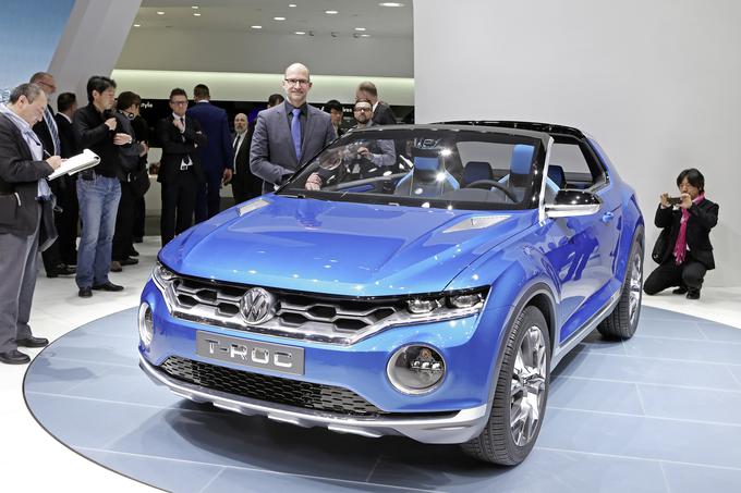 Volkswagen je študijo T-roc predstavil že leta 2014 na avtomobilskem salonu v Ženevi. Skoraj štiri leta pozneje bo avtomobil vendarle zapeljal  na ceste. | Foto: Volkswagen