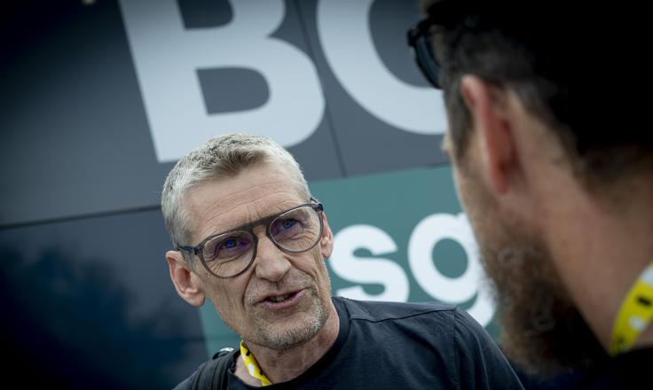 Rolf Aldag verjame, da bo eden od kolesarjev Red Bull - BORA - hansgrohe stal na zmagovalnem odru. | Foto: Ana Kovač