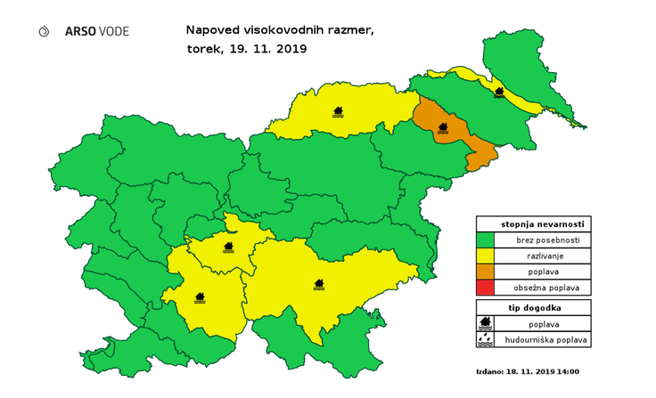 Stanje vod Stanje vod | Foto: Arso