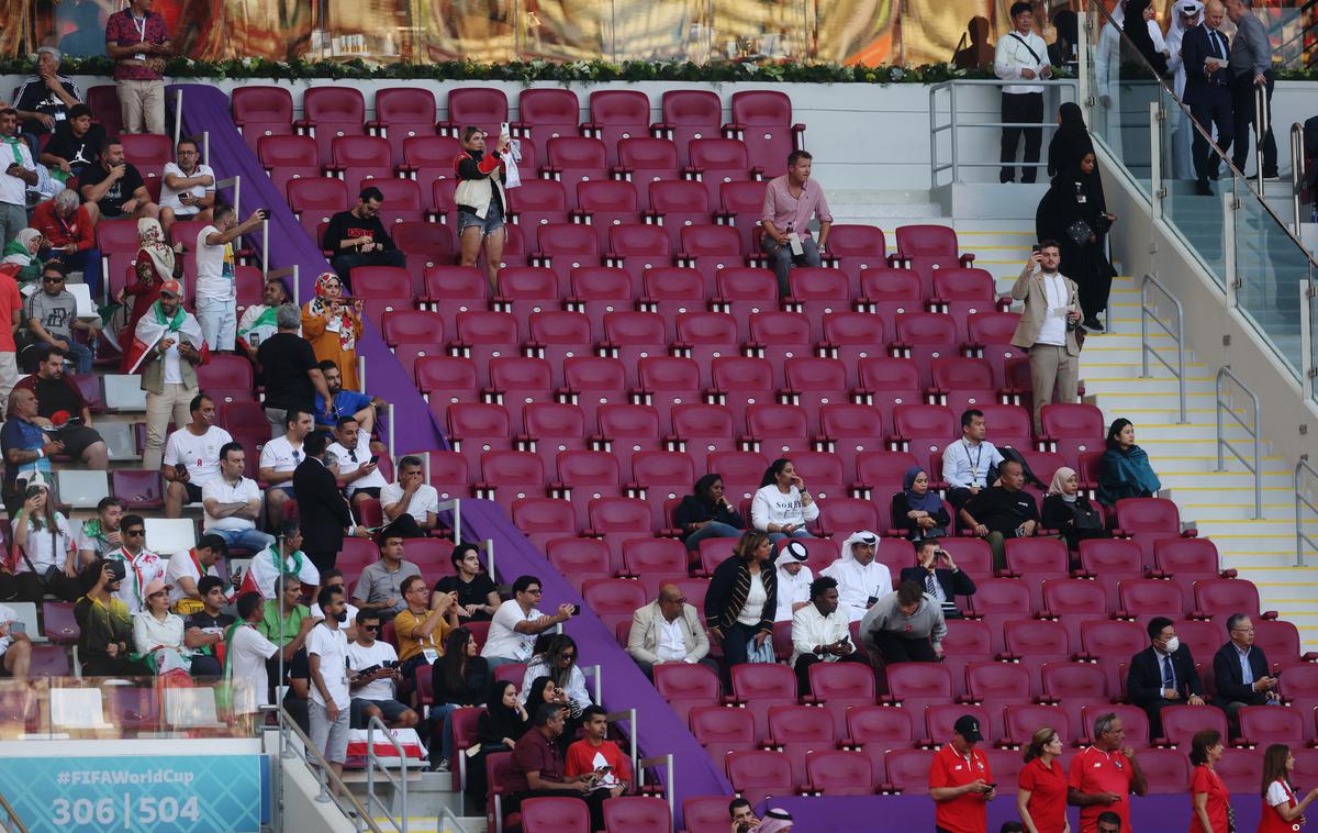 stadion Katar 2022 | Pri Fifi se trudijo pojasniti tako velik razkorak med obiskom tekem na mundialu in dejansko kapaciteto stadionov.  | Foto Guliverimage
