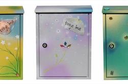 Ideja za dom: Pisani poštni nabiralnik