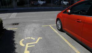 Vse za brezplačno parkiranje: ujeli dve osebi z dokumenti umrlih invalidov