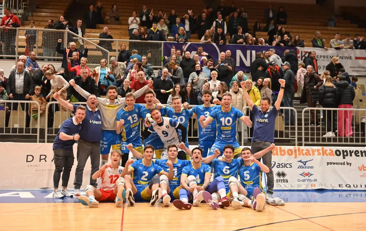 OK i-vent Maribor odbojka | Mariborčani so v polfinalu pokala presenetili ACH Volley. | Foto OK i-Vent Maribor