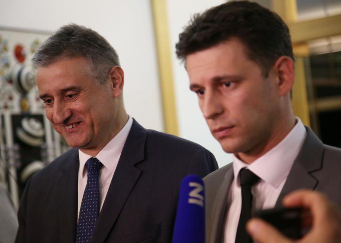 Sabor mora o nezaupnici Tomislavu Karamarku odločiti do 18. junija. | Foto: STA ,