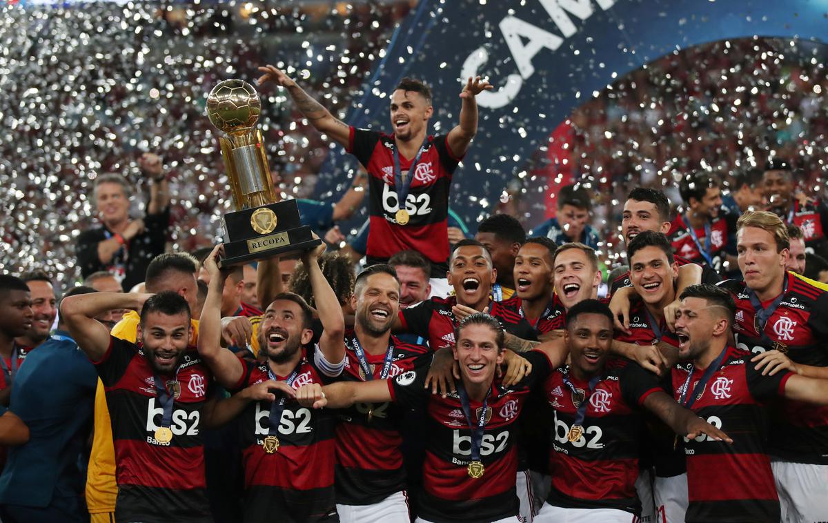 Flamengo | Flamengo je v finalu premagala ekvadorske nasprotnike. | Foto Reuters