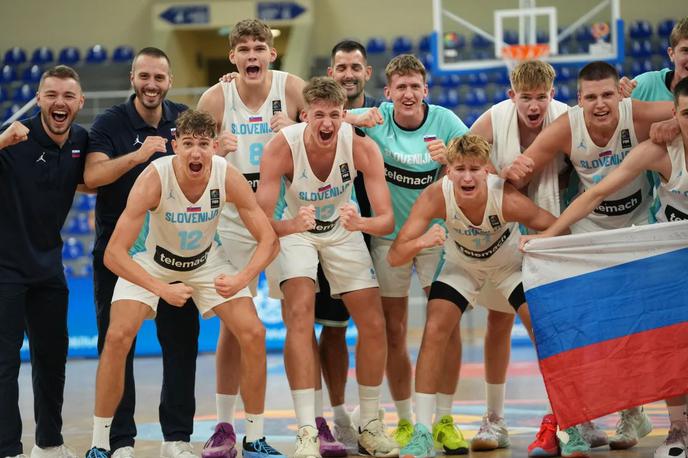Slovenska košarkarska reprezentanca U16 | Mladi slovenski košarkarji so polfinalisti EuroBasketa v Gruziji. | Foto Fiba Europe