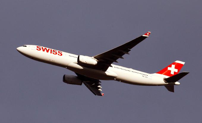 Lufthansa Group s prevoznikom Swiss Airlines od 16. oktobra z Brnika leti v Zürich. | Foto: Reuters