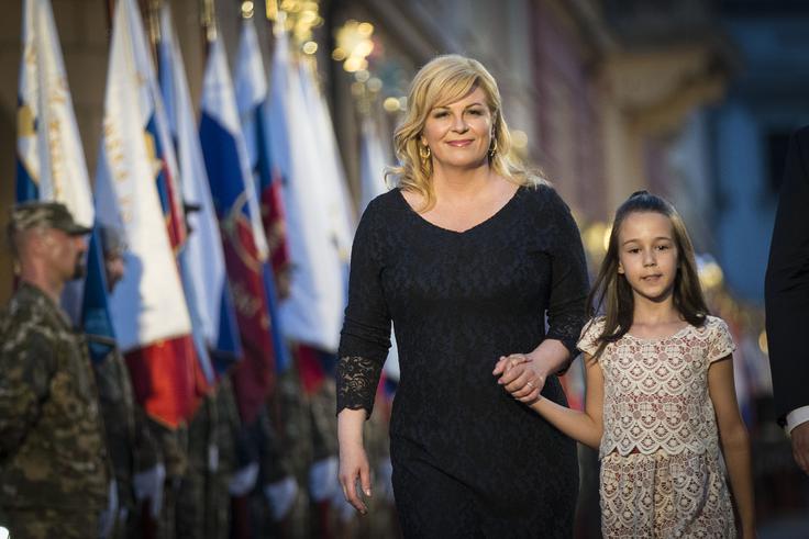 Hrvaška predsednica Kolinda Grabar-Kitarović | Foto: Ana Kovač