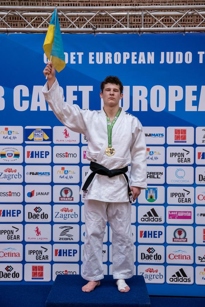 Igor Tsurkan je pred kratkim osvojil prvo mesto v kategoriji do 81 kilogramov v izredno močni konkurenci v Zagrebu. | Foto: Tino Marić/European Judo Union