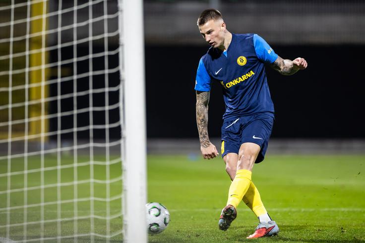 Franko Kovačević je dosegel drugi hat-trick sezone. | Foto: Jure Banfi