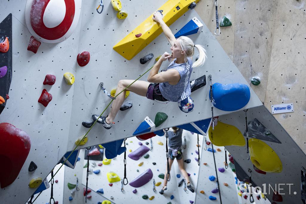 Janja Garnbret Plezalni center Slovenska Bistrica