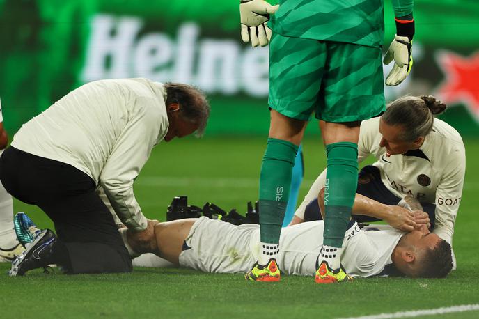 Lucas Hernandez | Lucas Hernandez si je strgal sprednjo križno vez v levem kolenu. | Foto Reuters