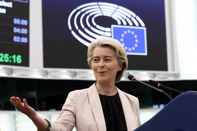 Ursula von der Leyen je prva ženska na čelu Evropske komisije, ki je osvojila nov petletni mandat. | Foto: Reuters