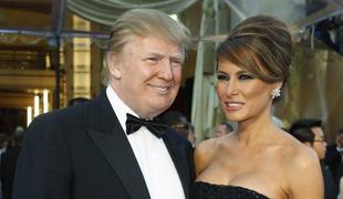 Melania Trump že osem let poročena z bogatašem