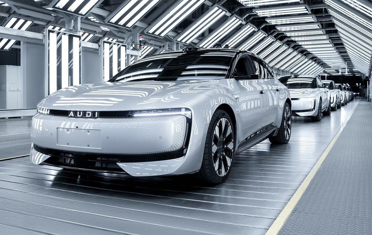 Audi E5 sportback | Proizvodnja avtomobila Audija in SAIC v tovarni v Antingu na Kitajskem | Foto Audi