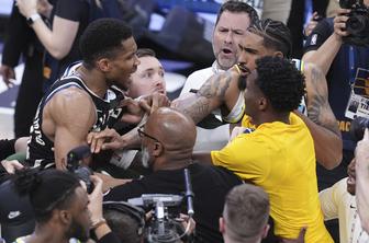 Indiana in Boston napredovala, Giannis Antetokounmpo obračunal z očetom Haliburtona