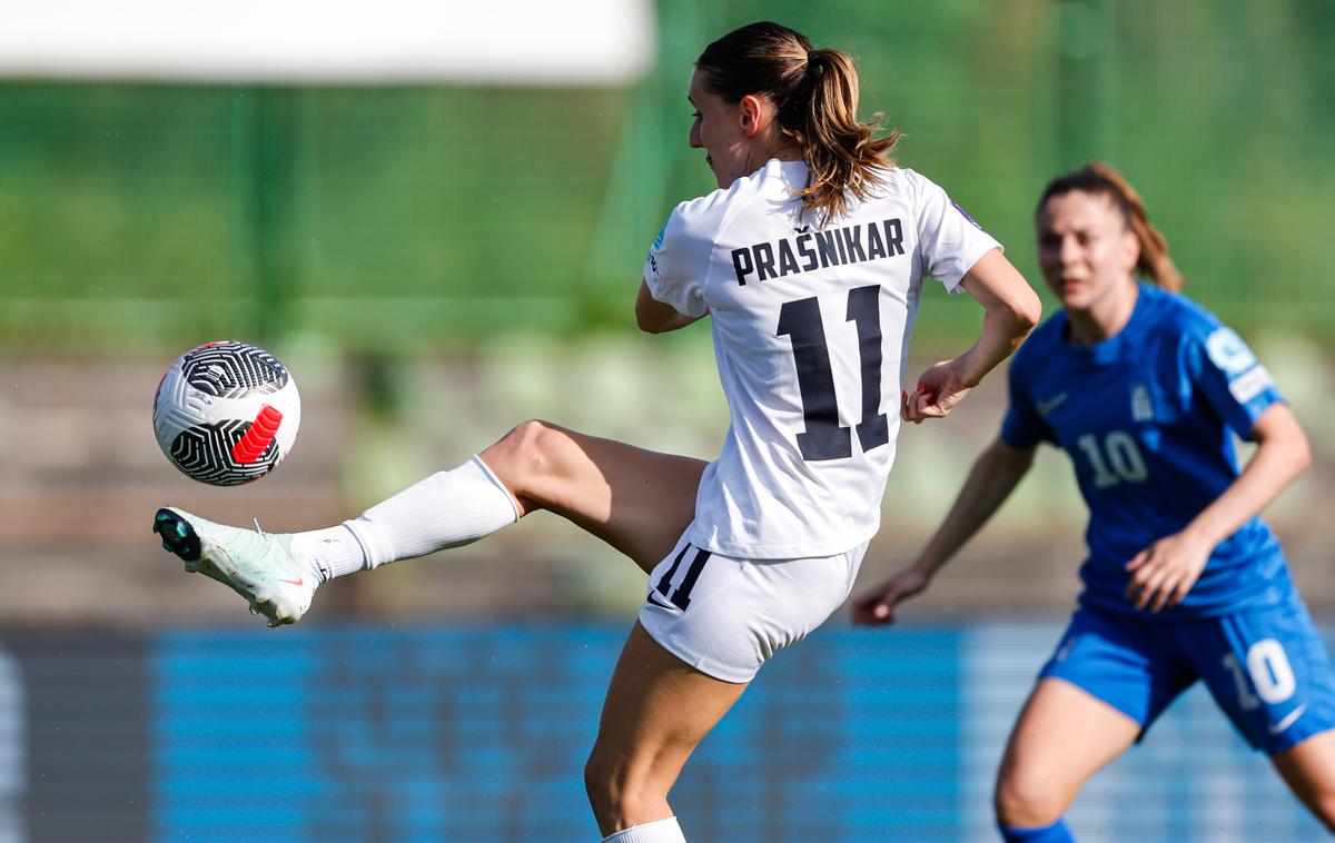 slovenska ženska nogometna reprezentanca : Grčija, liga narodov | Foto Aleš Fevžer