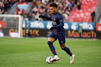 Desire Doue več tednov ne bo mogel igrati za PSG