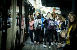 Covid gneča v ljubljanskem in berlinskem avtobusu #video