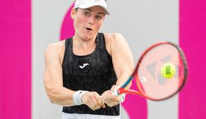 Zidanškova v Parmi klonila na zadnji stopnici v dvojicah, Đoković in Čilić v finalu Tel Aviva