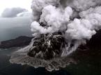 Cunami. Indonezija. Vulkan.