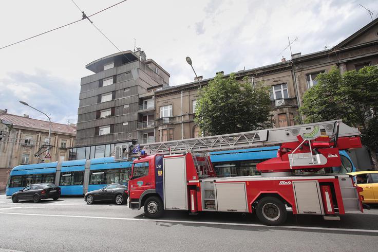 Nevihta. Hrvaška. Zagreb. | Foto: Tomislav Miletic/Pixsell