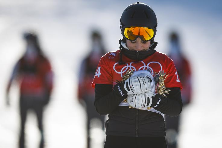 Gloria Kotnik Nepozaben olimpijski dan, 8. 2. 2022. | Foto: Anže Malovrh/STA