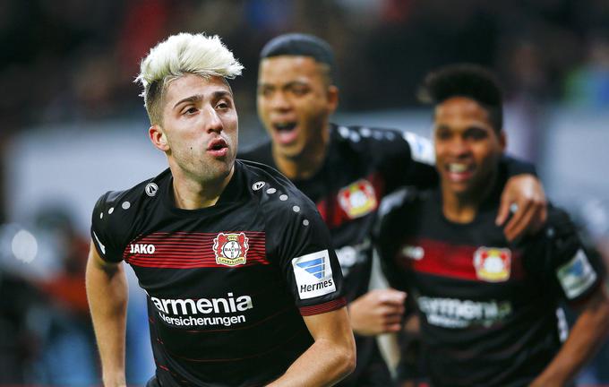 Kevin Kampl je svoj strelski prvenec v nemški bundesligi dosegel v dresu Bayerja. Pred tem je zastopal tudi barve Borussie Dortmund, a se ni vpisal med strelce, od leta 2017 pa se dokazuje pri RB Leipzigu. Za lekarnarje je dosegel štiri, za rdeče bike pa devet zadetkov. | Foto: Guliverimage