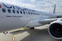 Croatia Airlines predstavil Airbus A220 in poudaril pomen slovenskega trga