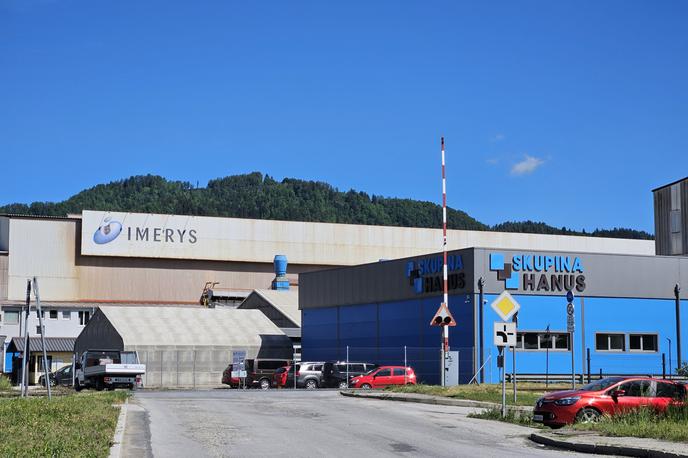 Imerys, Ruše | Po podatkih Bizija je bilo leta 2024 v podjetju 70 zaposlenih. | Foto Andreja Seršen Dobaj/STA