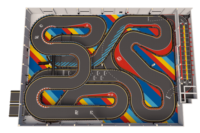 360 Karting Alonso | Pogled na Alonsovo notranjo progo za karting, ki so jo zasnovali in izdelali v Kopru | Foto Museo y Circuito Fernando Alonso