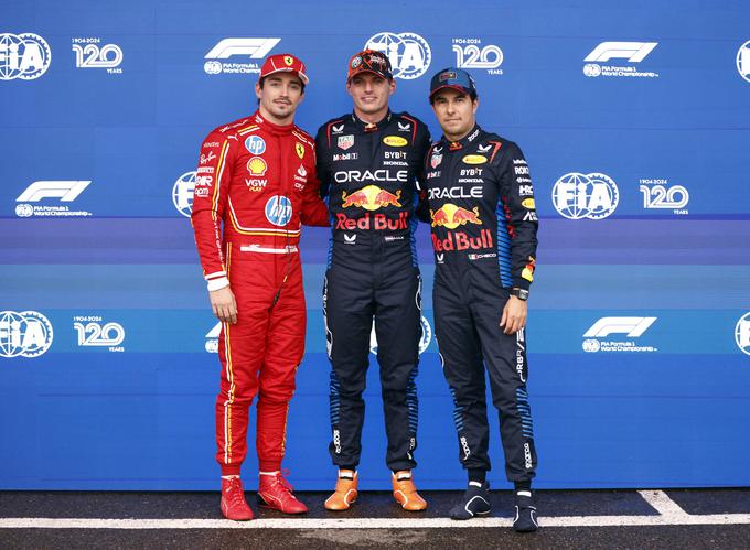 Med tri najboljše se je po dolgem času vrnil Sergio Perez. | Foto: Reuters