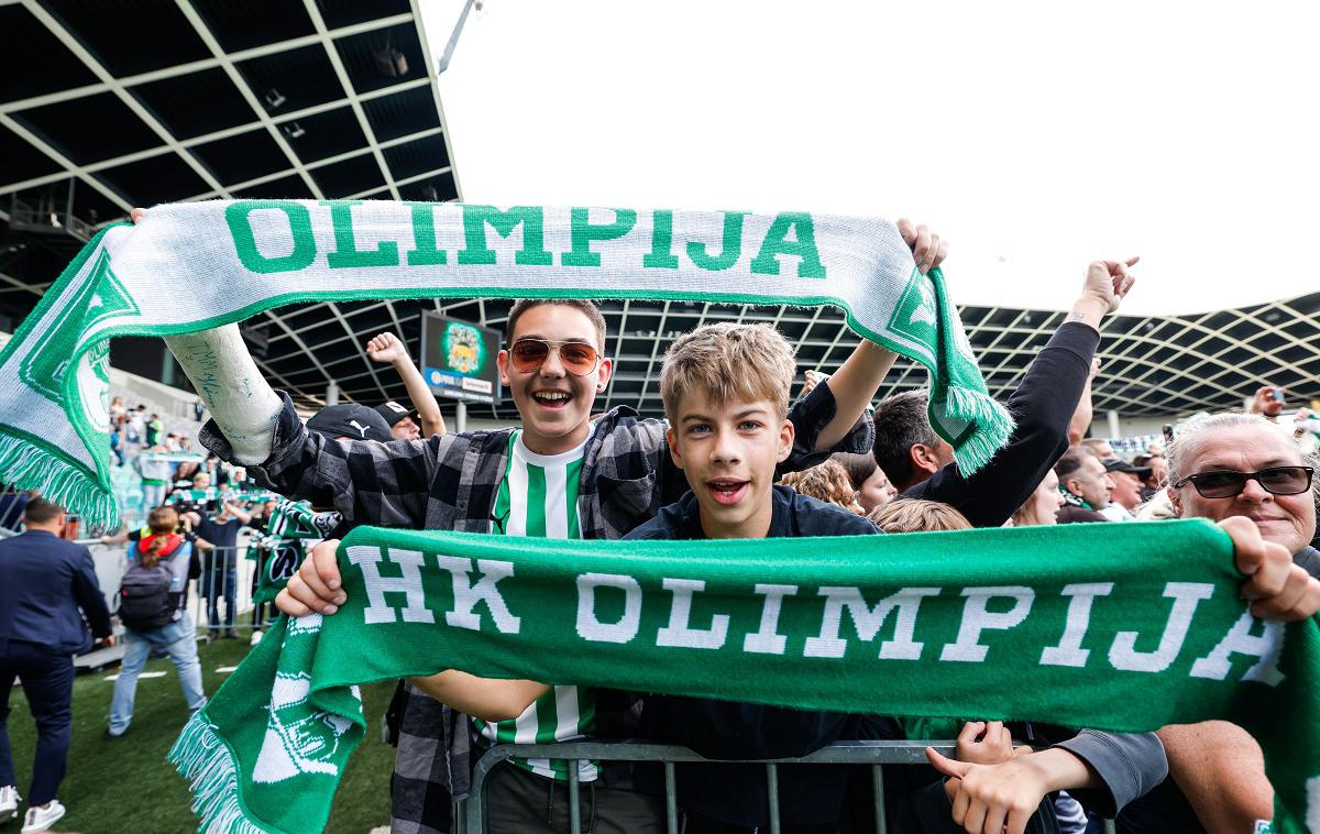 Olimpija prvak 1. SNL | Prvi tekmec Olimpije v evropski sezoni 2025/26 je najboljši klub iz Kazahstana Kairat Almati. | Foto Aleš Fevžer