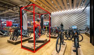 Slovenija bo dobila največjo kolesarsko trgovino z več kot tisoč kolesi v Cityparku