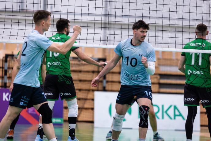 ACH Volley in Calcit Volley nista dopustila presenečenja