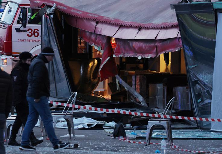 eksplozija, Sankt Peterburg | Foto: Reuters