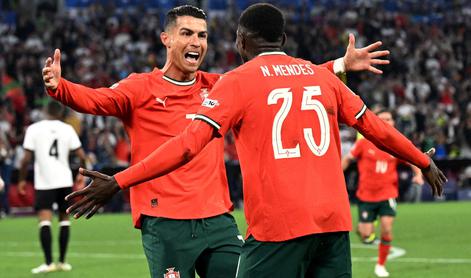 Ronaldo zadel za preobrat in finale Portugalcev